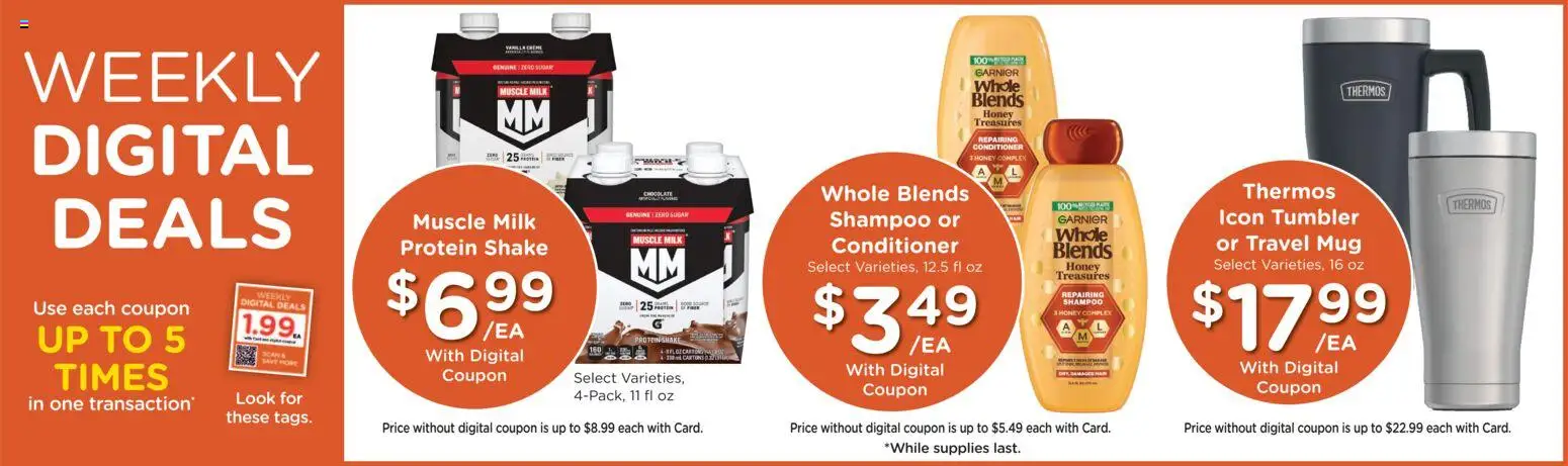 King Soopers Weekly Ad - valid from 29.10.2025 | Page: 3 | Products: Shampoo, Conditioner, Milk, Chocolate