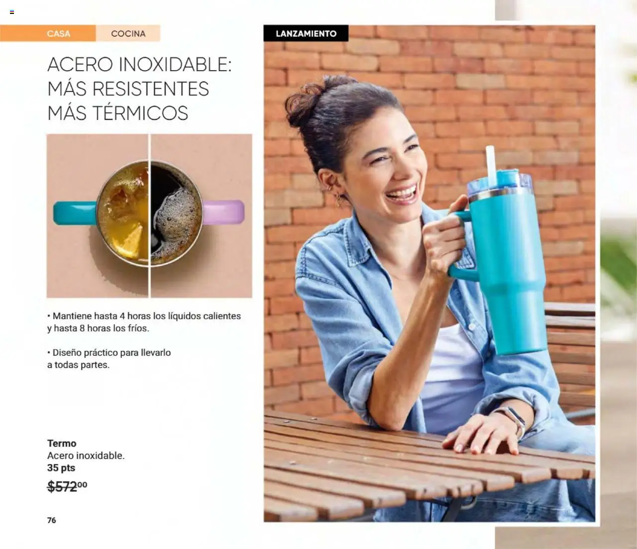 Nuevas ofertas de AVON válidas en toda la República Mexicana desde el 09.08.2025. ¡Encuentra las mejores ofertas en AVON - Casa & Estilo 13 2025! | Página: 78 | Productos: Cocina, Termo