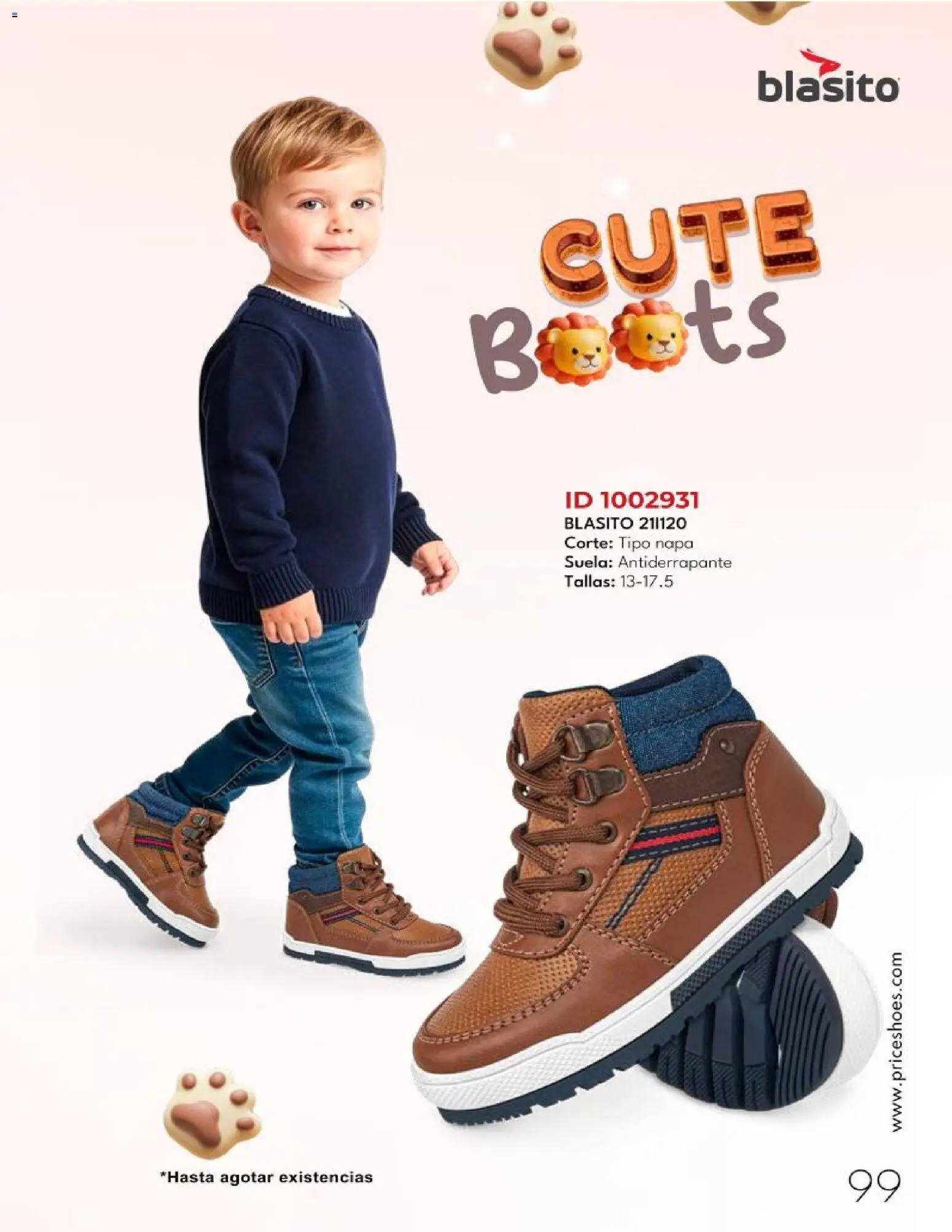 Nuevas ofertas de Price Shoes válidas en toda la República Mexicana desde el 06.12.2025. ¡Encuentra las mejores ofertas en Price Shoes catálogo Bebés! | Página: 99