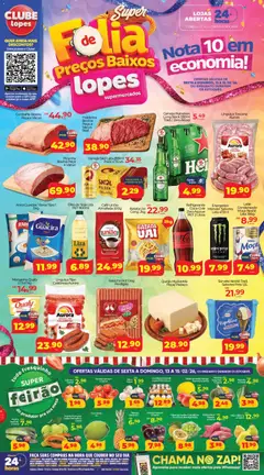 Lopes Supermercados - Ofertas da semana - Pré-Visualização do folheto da loja Lopes Supermercados, válido de 13.02.2026 | Página: 1
