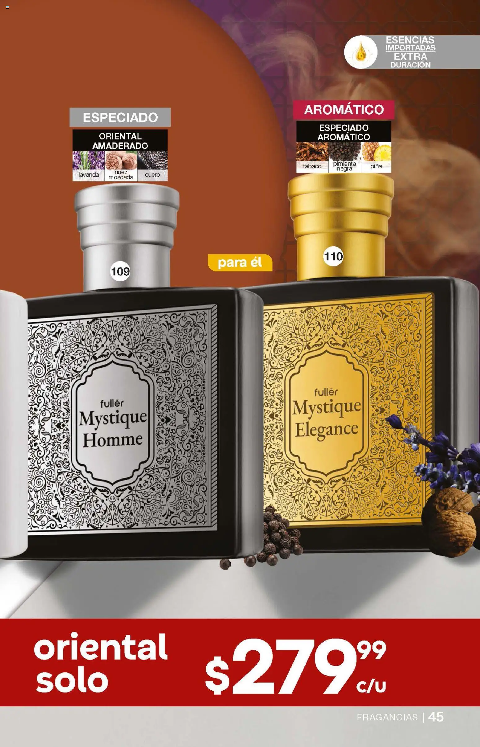 Nuevas ofertas de Fuller válidas en toda la República Mexicana desde el 24.12.2025. ¡Encuentra las mejores ofertas en Fuller campaña 19 2026! | Página: 45 | Productos: Pimienta, Nuez, Piña, Esencias