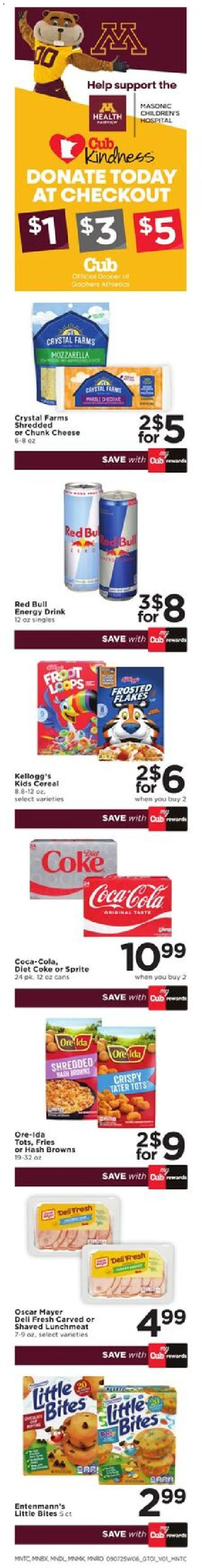 Cub Foods Weekly Ad - valid from 07.09.2025 | Page: 3 | Products: Cheese