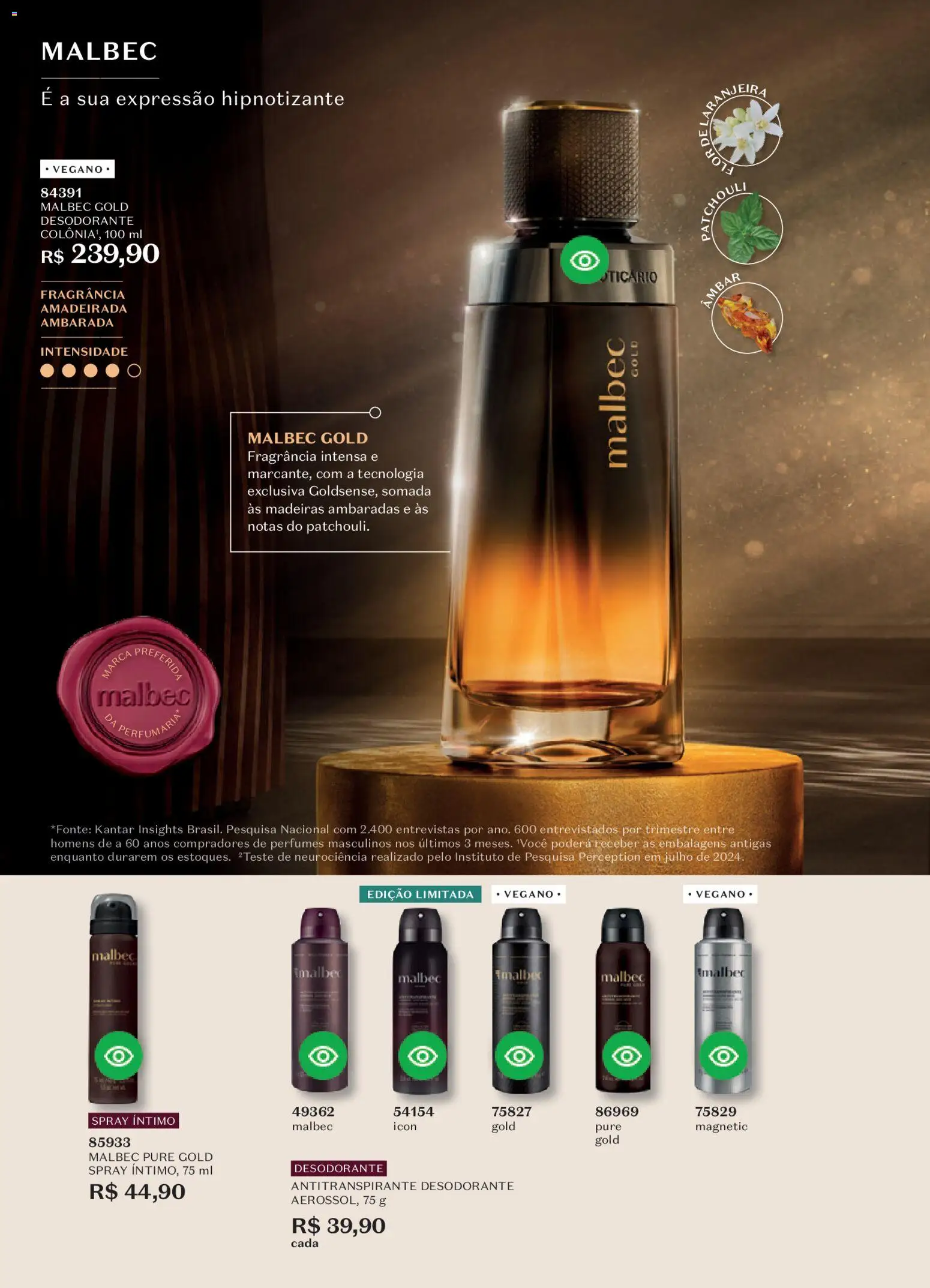 O Boticário Folheto - válido de 26.12.2025 | Página: 65 | Produtos: Fragrância, Madeiras, Desodorante, Perfumes