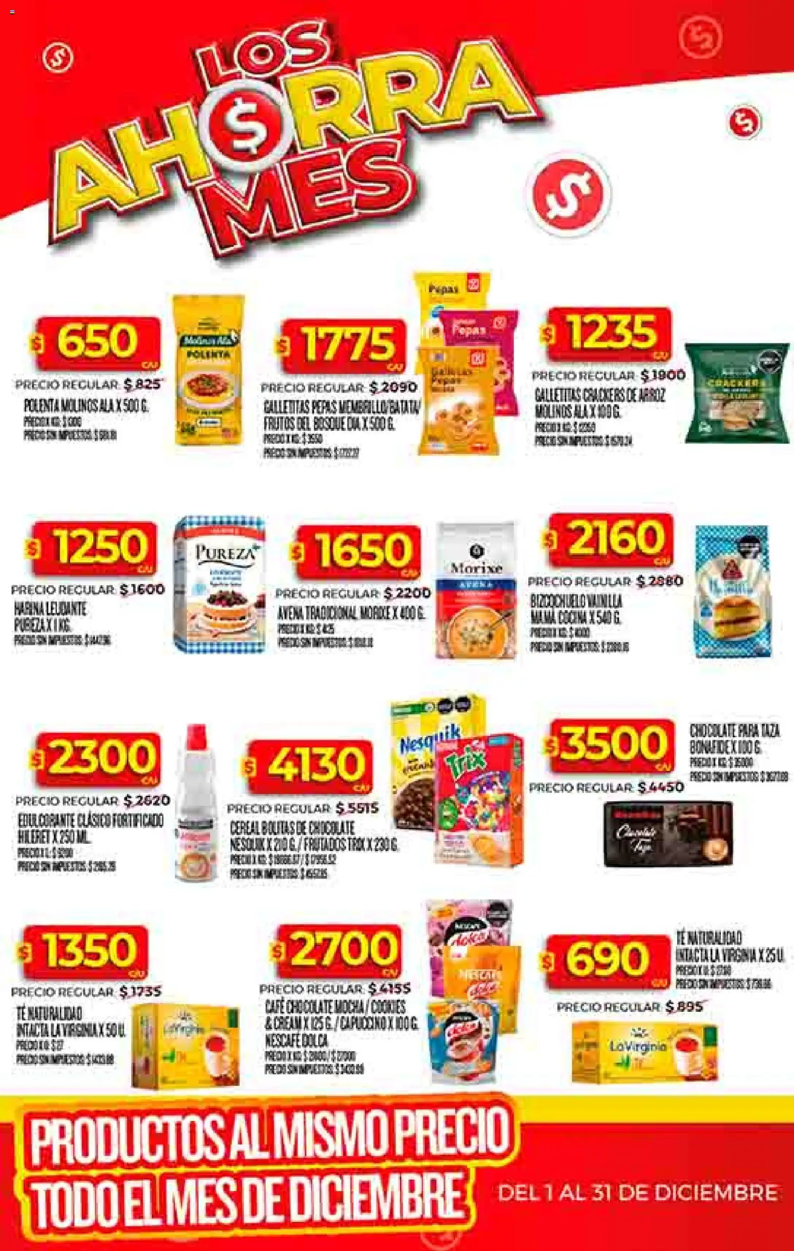 Dia - Ofertas - Salta y Jujuy │ válido desde el 17.12.2025 | Página: 30 | Productos: Galletitas, Taza, Avena, Polenta