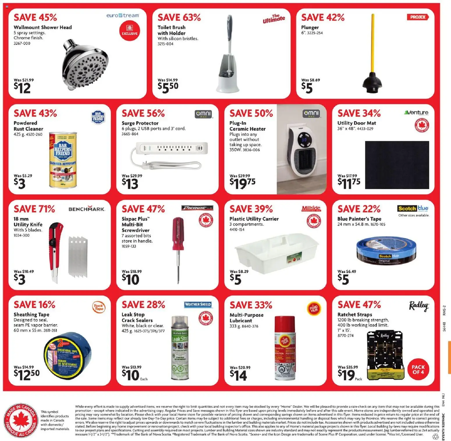 Home Hardware flyer valid from 26.02.2026 | Page: 2 | Products: Brush, Shower
