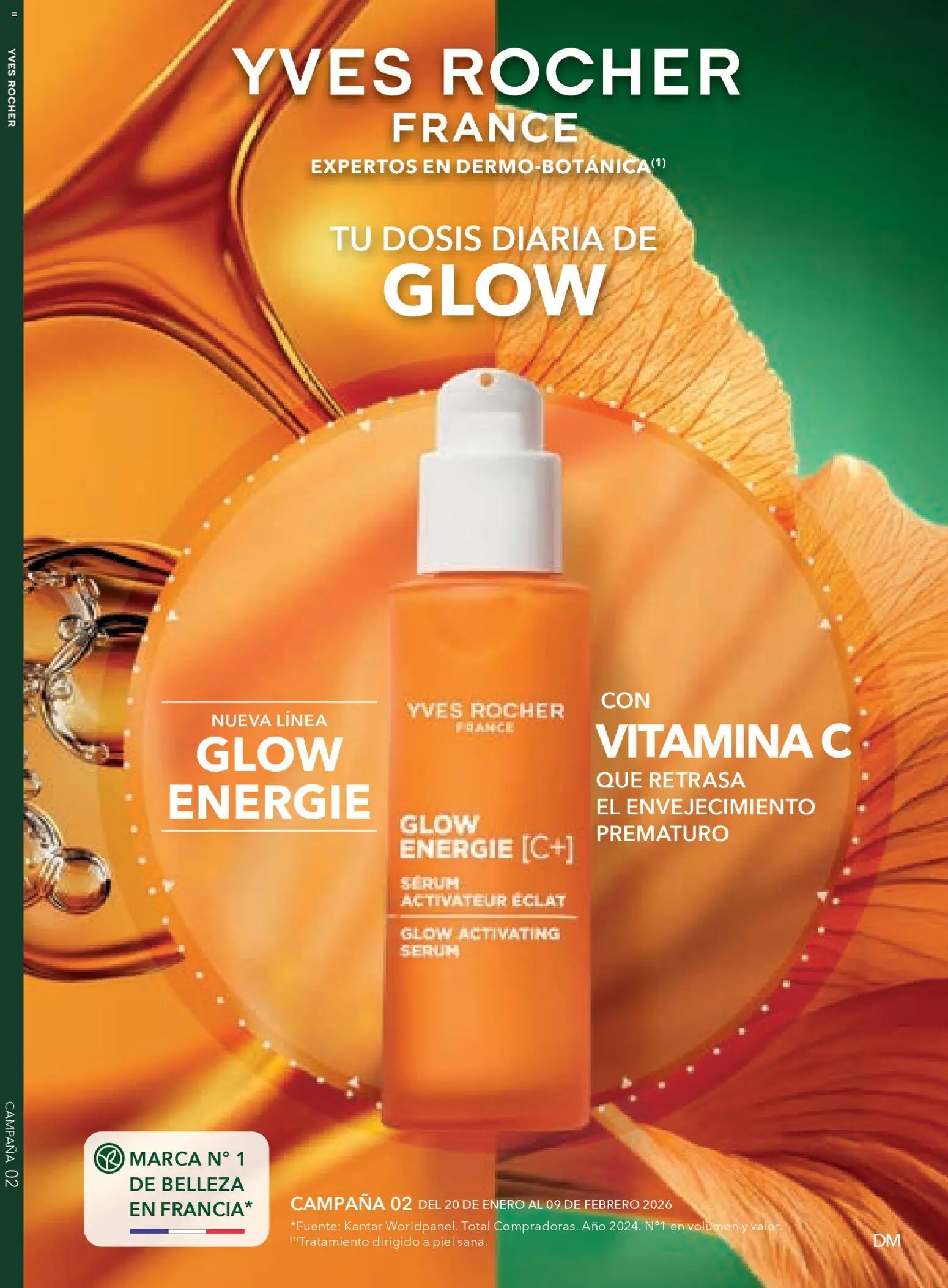 Nuevas ofertas de Yves Rocher válidas en toda la República Mexicana desde el 20.01.2026. ¡Encuentra las mejores ofertas en Yves Rocher campaña 2 2026! | Página: 1 | Productos: Serum, Campana