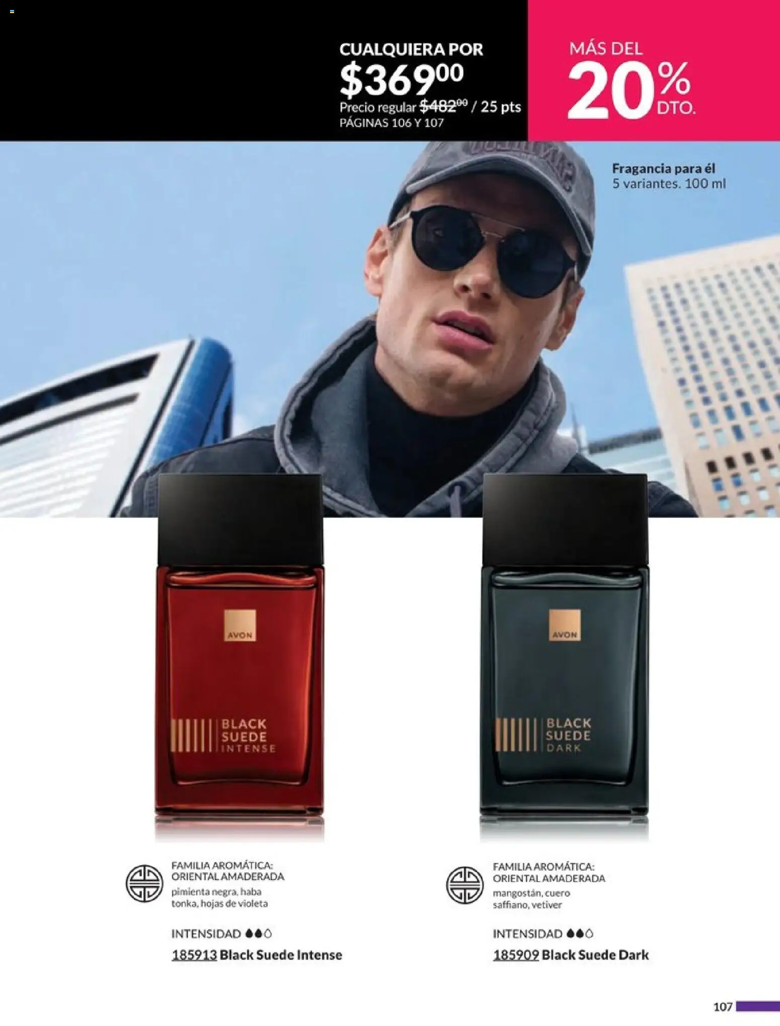 Nuevas ofertas de AVON válidas en toda la República Mexicana desde el 20.12.2025. ¡Encuentra las mejores ofertas en AVON campaña 1 2026! | Página: 113 | Productos: Pimienta, Fragancia