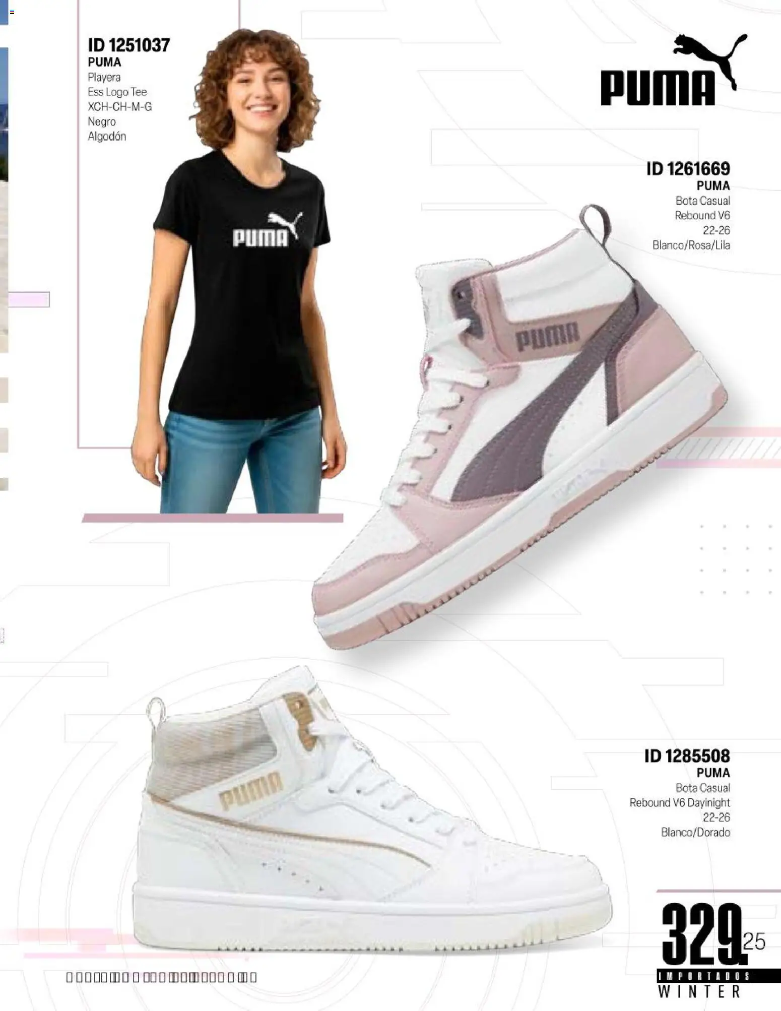 Nuevas ofertas de Price Shoes válidas en toda la República Mexicana desde el 11.11.2025. ¡Encuentra las mejores ofertas en Price Shoes catálogo Importados Winter 2025  ! | Página: 329 | Productos: Algodón, Playera