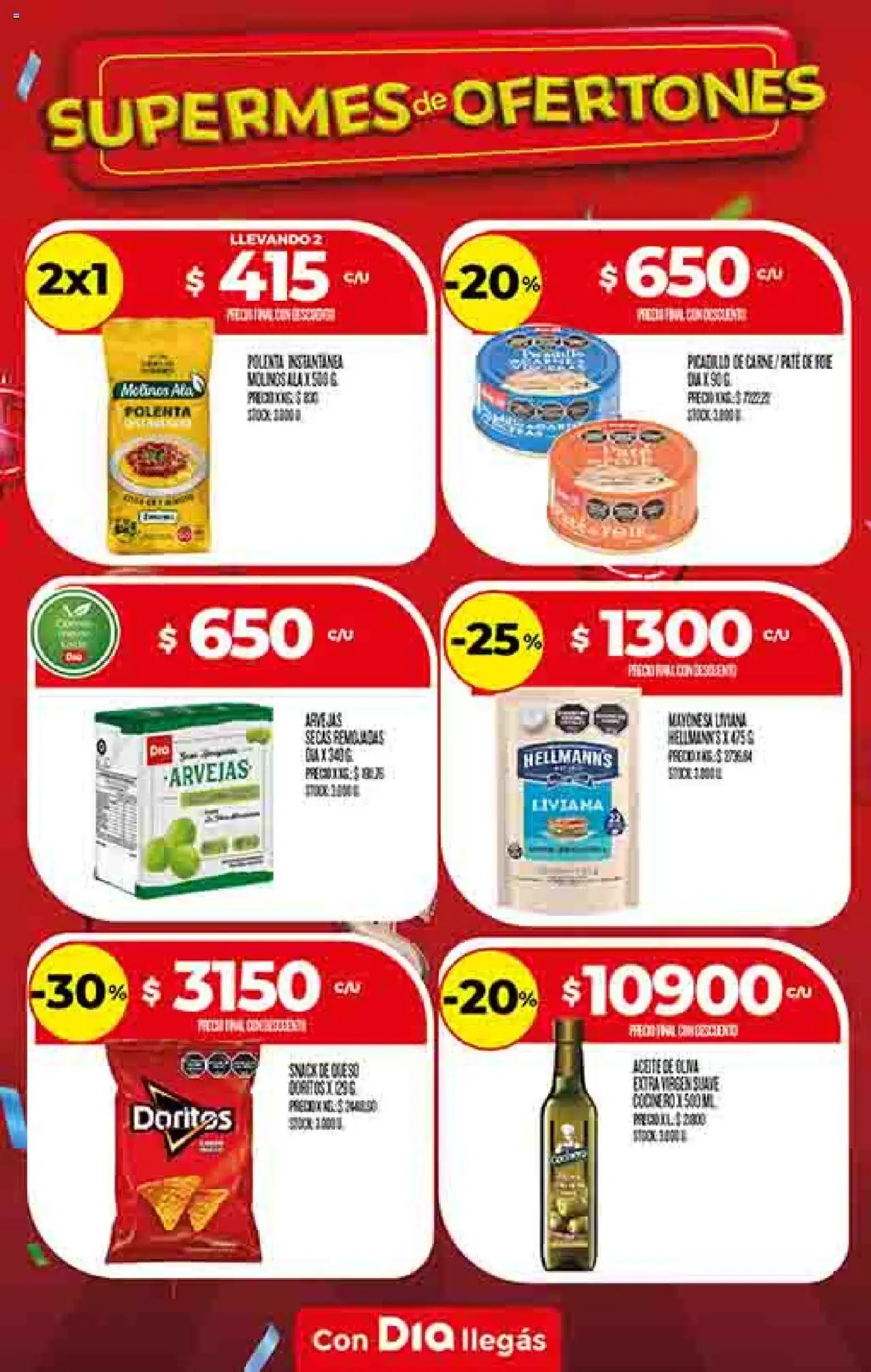 Dia - Ofertas - Salta y Jujuy │ válido desde el 01.10.2025 | Página: 14 | Productos: Mayonesa, Arvejas, Oliva, Queso