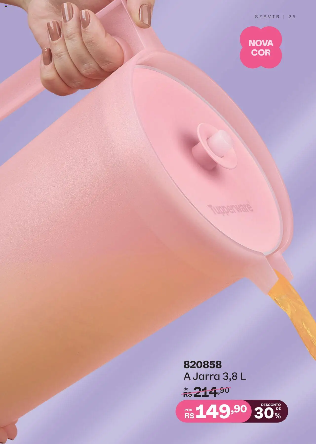 Tupperware Folheto - válido de 01.11.2025 | Página: 25 | Produtos: Jarra