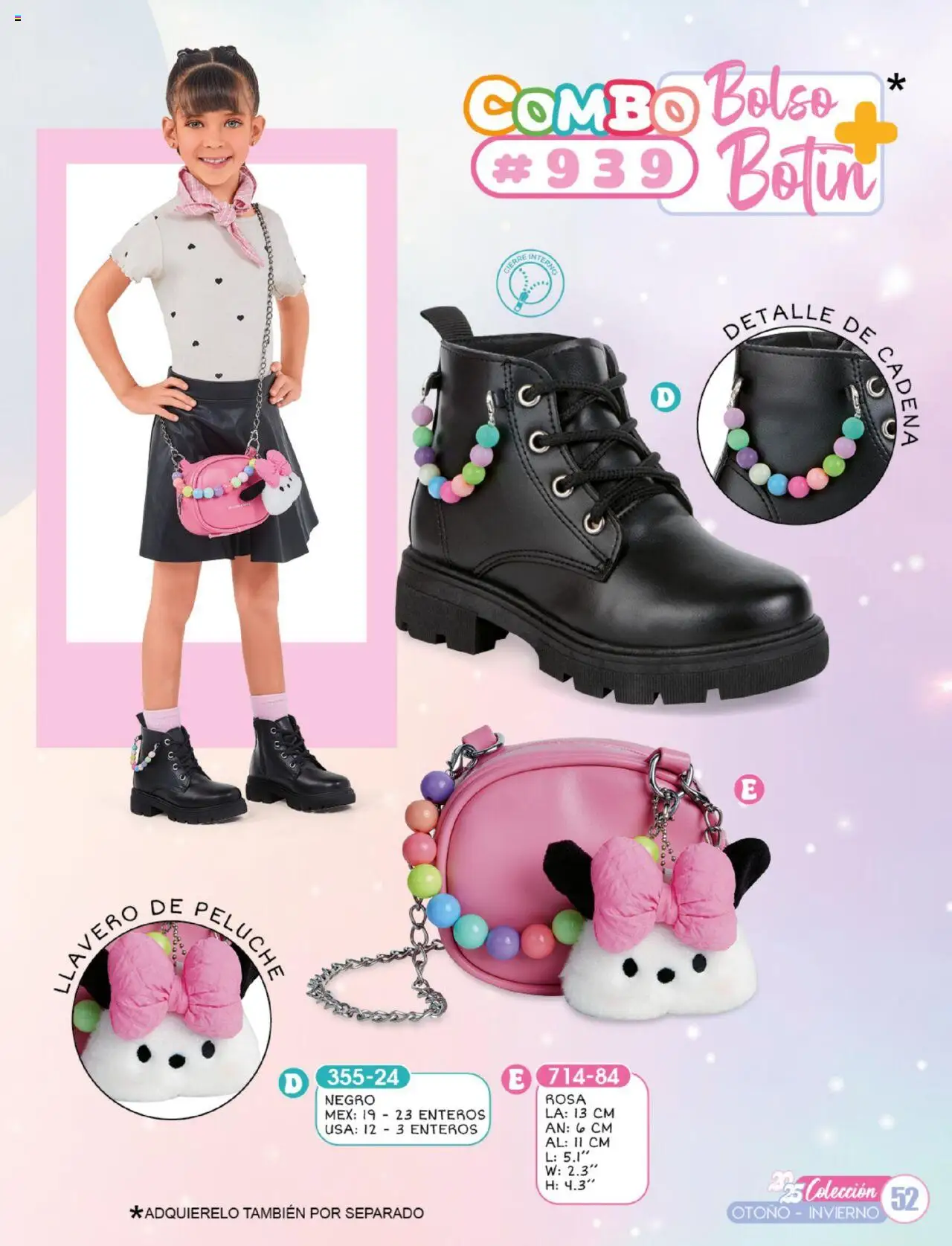 Nuevas ofertas de Cklass válidas en toda la República Mexicana desde el 14.07.2025. ¡Encuentra las mejores ofertas en Cklass catálogo Nina! | Página: 53 | Productos: Llavero, Bolso, Botín