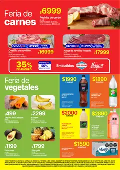 Vista previa Vea - Ofertas fin de semana Córdoba válido desde el 27.02.2026 | Página: 3 | Productos: Banana, Azucar, Gaseosa, Piña