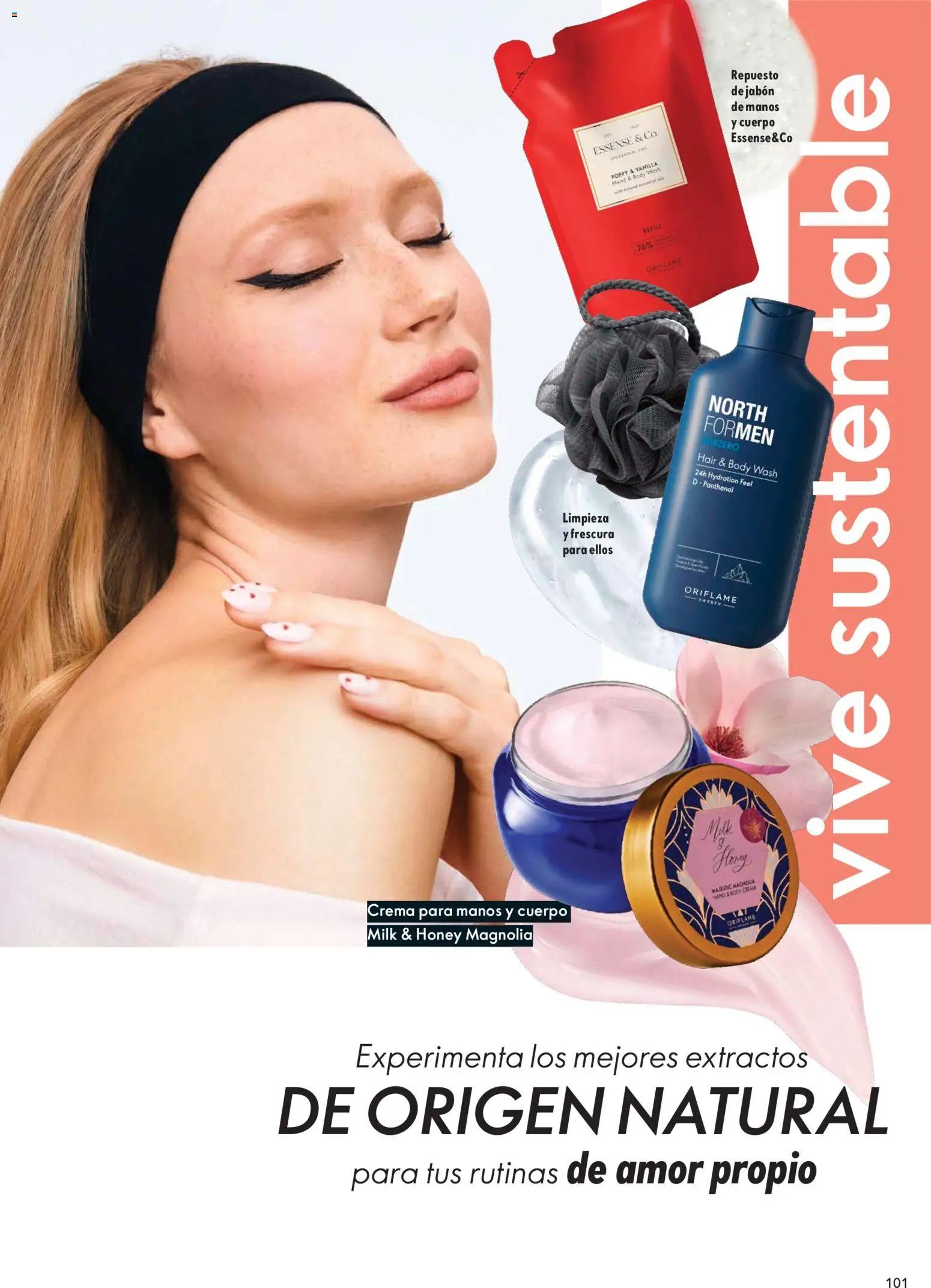 Nuevas ofertas de Oriflame válidas en toda la República Mexicana desde el 24.01.2026. ¡Encuentra las mejores ofertas en Oriflame campaña 2 2026! | Página: 101 | Productos: Crema, Jabón