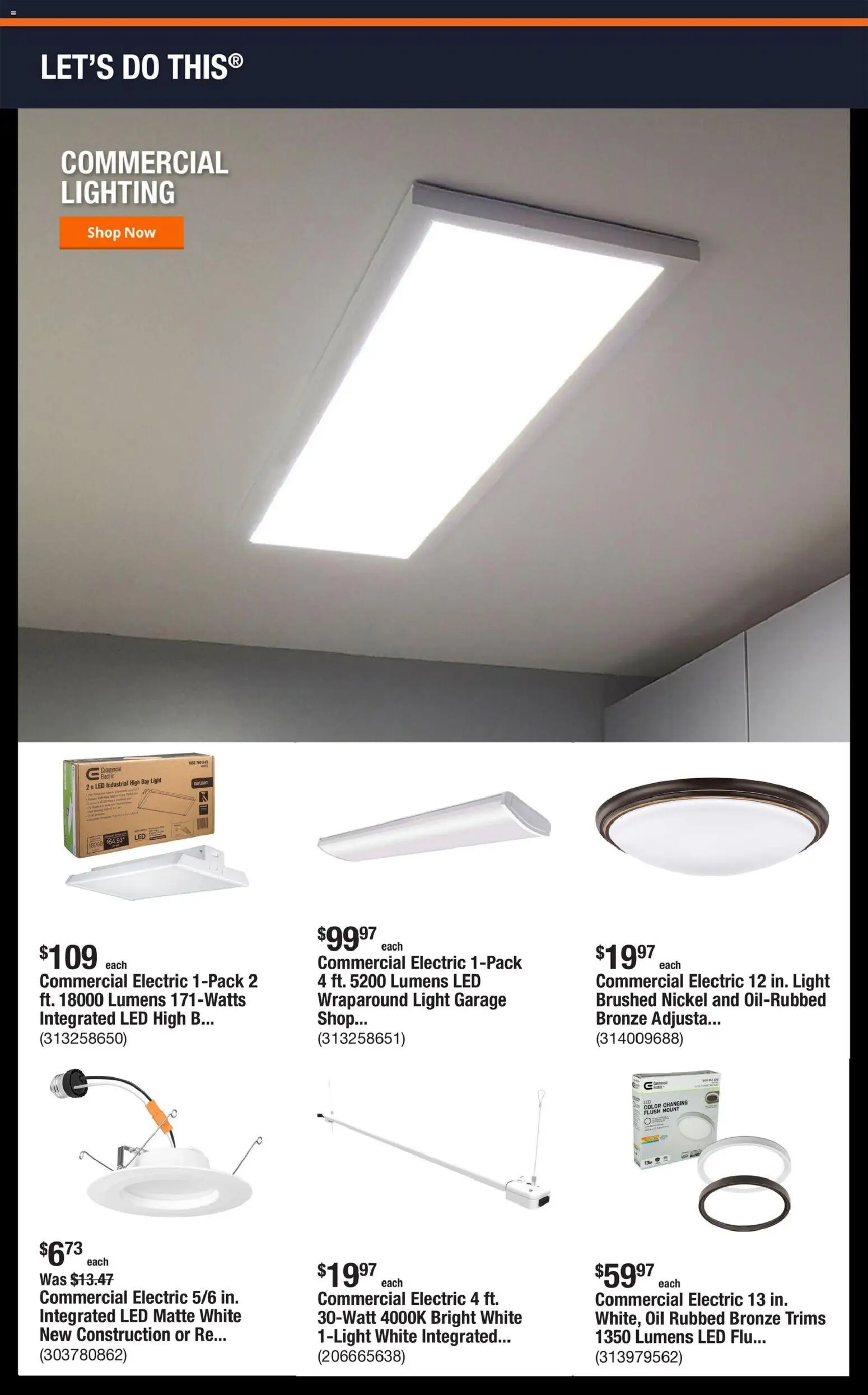 Home Depot Shop Pro Ad - GA - valid from 23.03.2026 | Page: 3 | Products: Oil