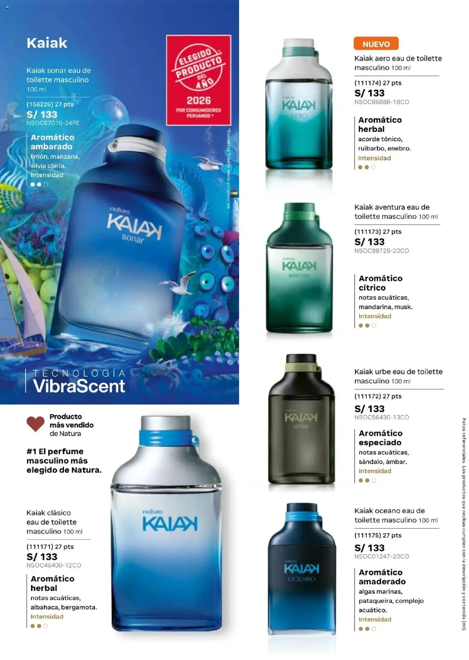 Catálogo Natura válido desde 10.03.2026 | Página: 69 | Productos: Perfume, EAU de Toilette