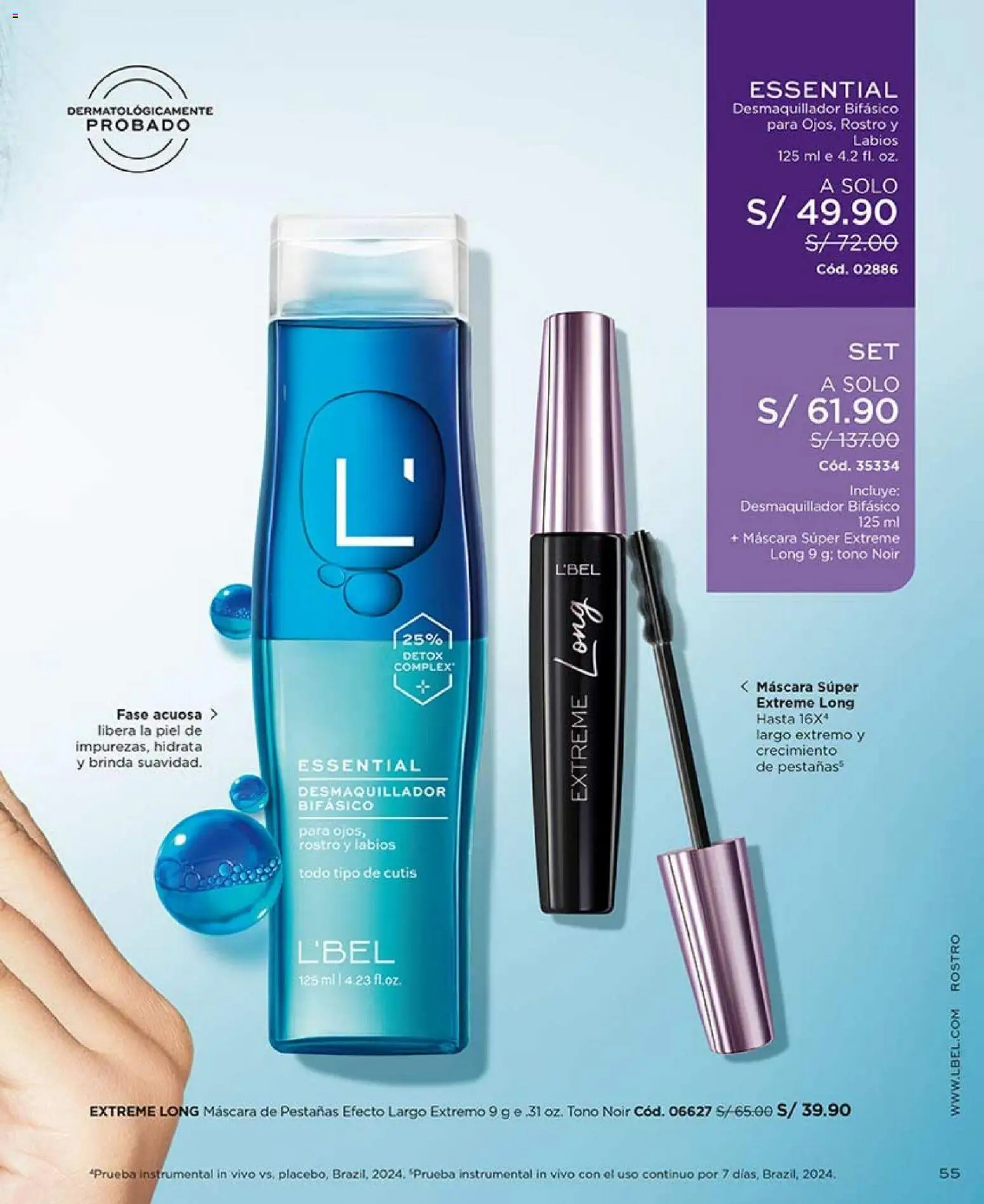 Catálogo L'Bel válido desde 17.01.2026 | Página: 55 | Productos: Máscara