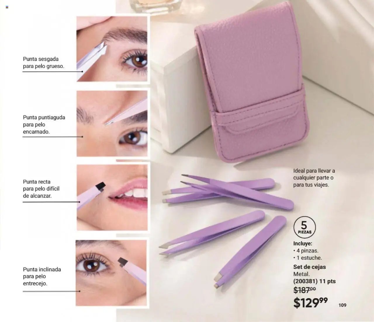 Nuevas ofertas de AVON válidas en toda la República Mexicana desde el 13.09.2025. ¡Encuentra las mejores ofertas en AVON - Casa & Estilo 14 2025! | Página: 109