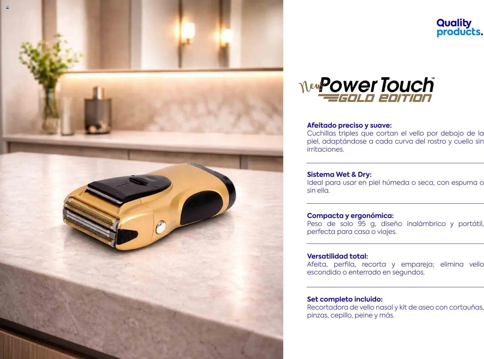 Catálogo Quality Products válido desde 01.04.2026 | Página: 103 | Productos: Peso