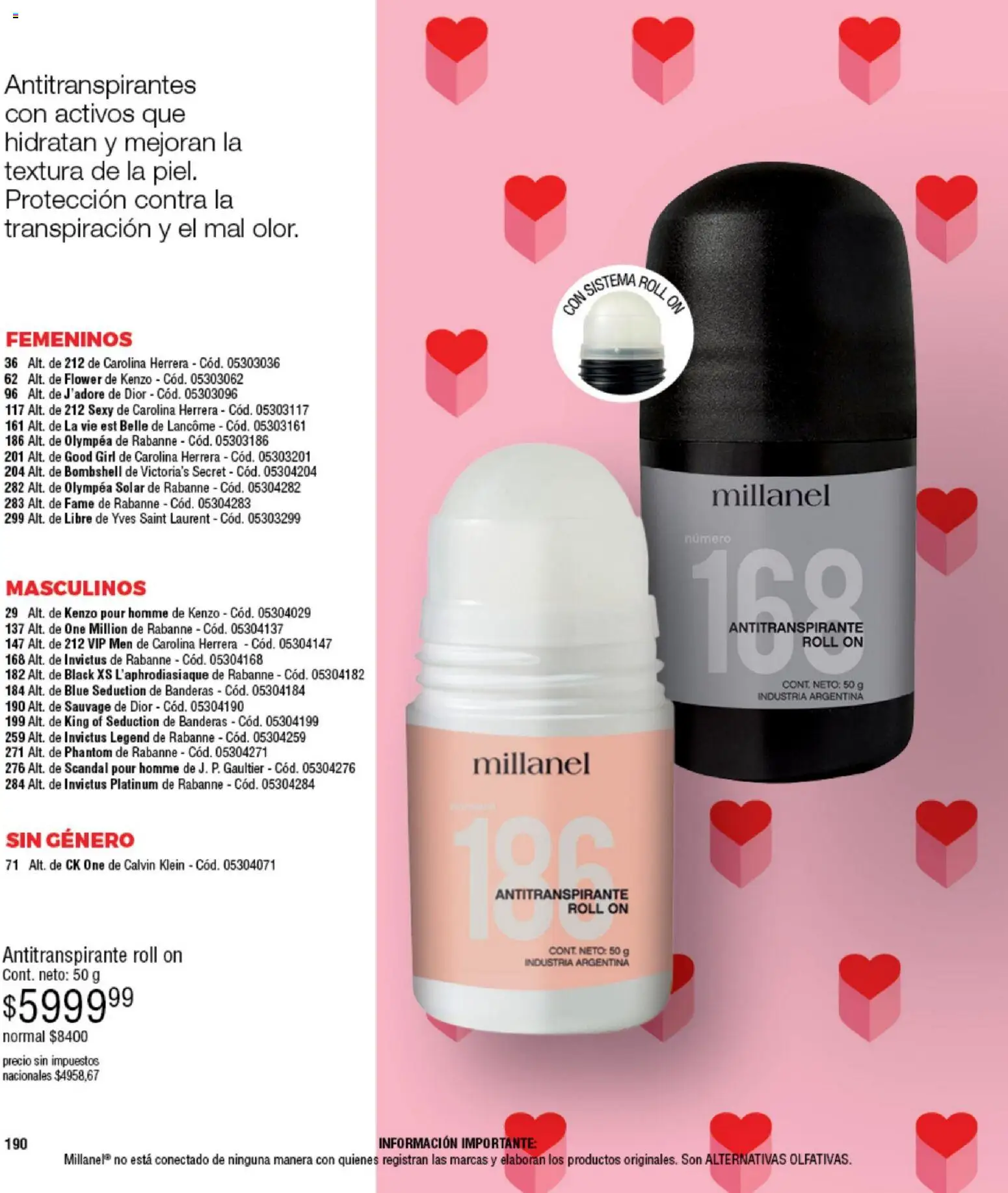 Millanel - Catálogo │ válido desde el 02.02.2026 | Página: 214 | Productos: Antitranspirante