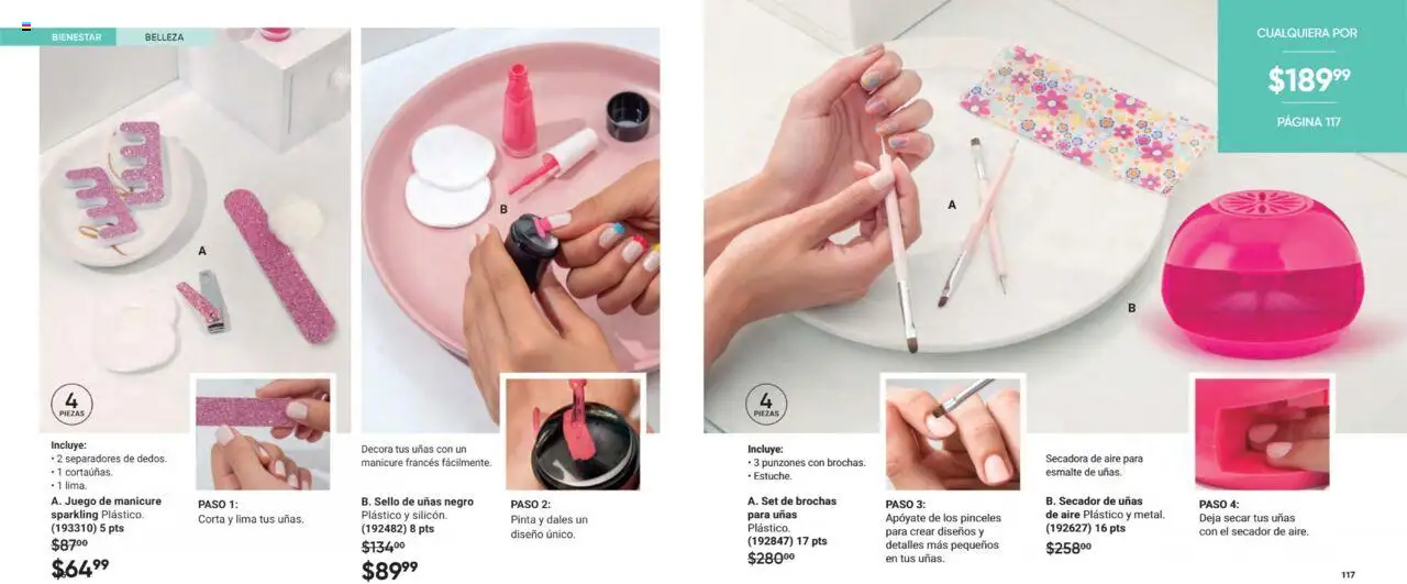 Nuevas ofertas de AVON válidas en toda la República Mexicana desde el 11.07.2025. ¡Encuentra las mejores ofertas en AVON casa & Estilo 11 2025! | Página: 59 | Productos: Secadora, Lima, Juego