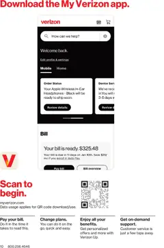 Preview of Verizon weekly ads valid from 01.11.2024 | Page: 10 | Products: Headphones