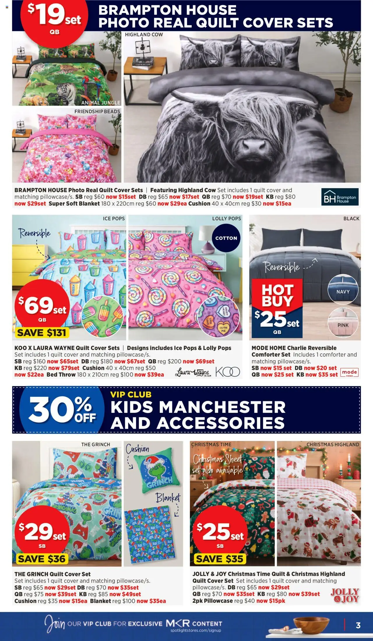 Spotlight catalogue - valid from 15.10.2025 | Page: 3 | Products: Cushion, Accessories, Bed, Blanket