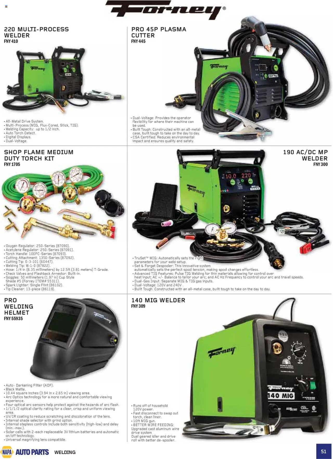NAPA Auto Parts flyer valid from 01.07.2025 | Page: 51