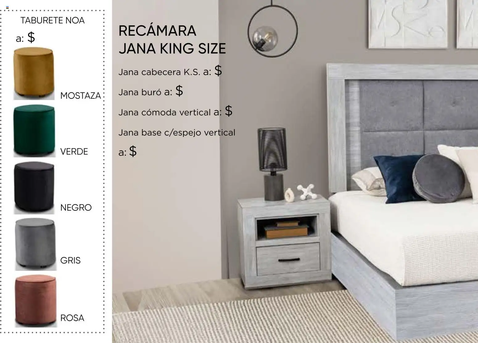 Nuevas ofertas de Muebles Dico válidas en toda la República Mexicana desde el 05.01.2026. ¡Encuentra las mejores ofertas en Muebles Dico catálogo Dico Life ! | Página: 40 | Productos: Mostaza, Cabecera, Buró