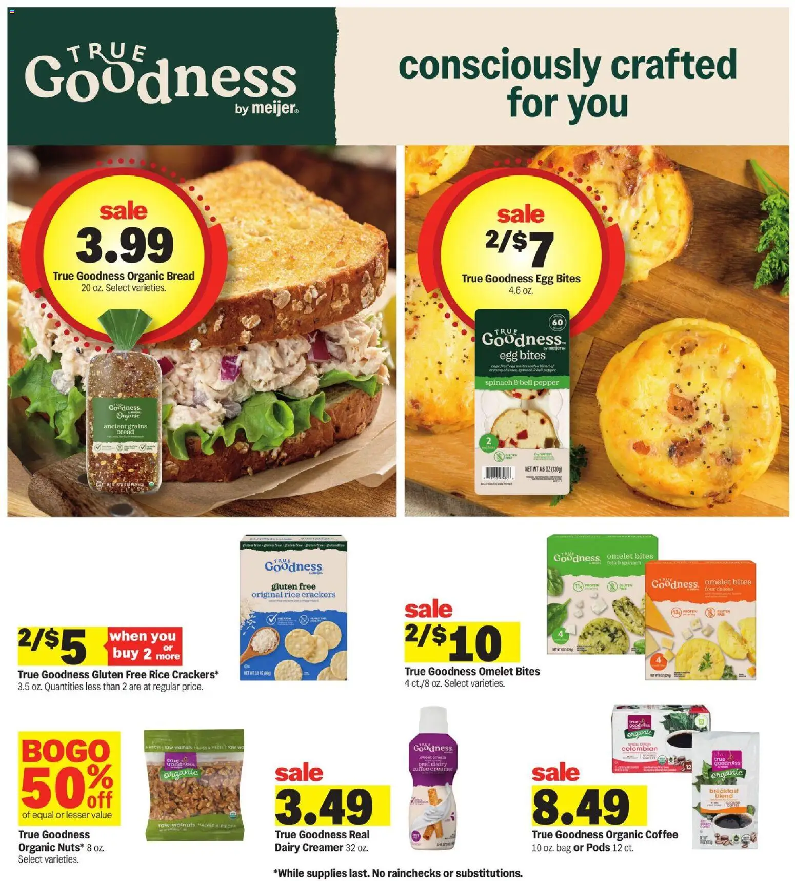 Meijer Weekly Ad - valid from 29.10.2025 | Page: 16 | Products: Spinach, Rice, Pepper, Bag