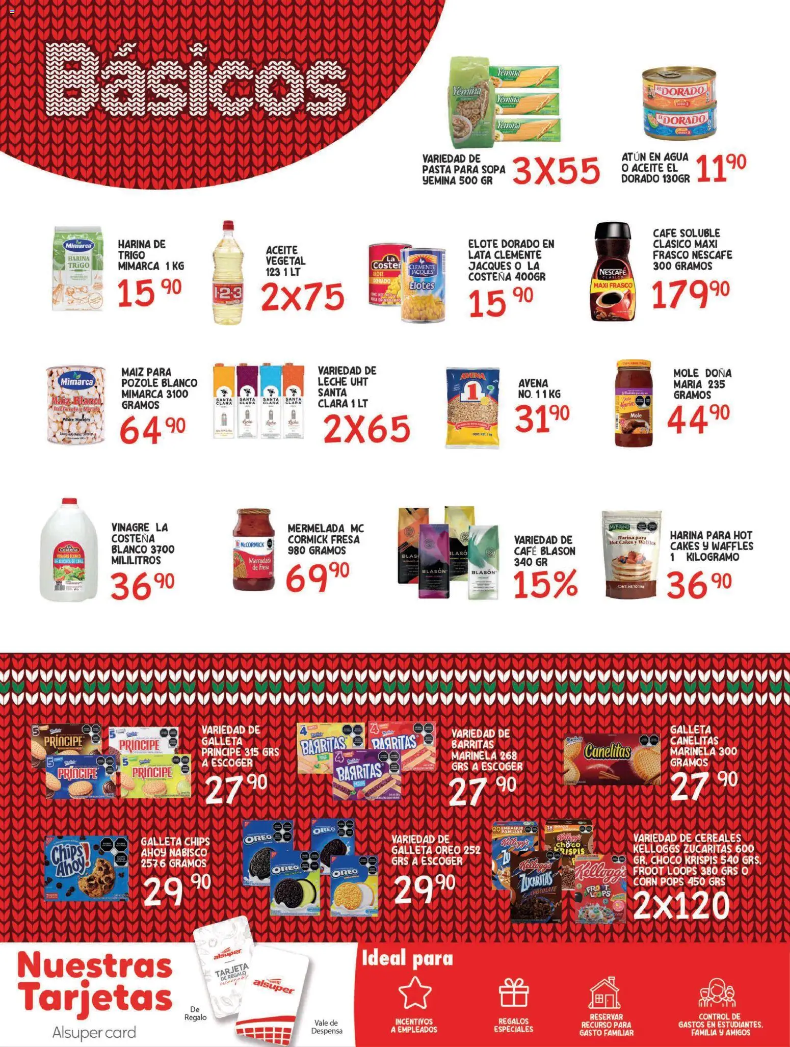 Nuevas ofertas de Alsuper válidas en toda la República Mexicana desde el 25.11.2025. ¡Encuentra las mejores ofertas en Alsuper folleto Chihuahua Capital! | Página: 6 | Productos: Avena, Atún, Chocolate, Pasta
