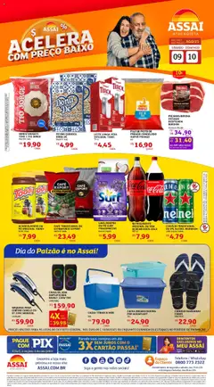 Encarte Assaí Atacadista - DF - Pré-Visualização do folheto da loja Assaí Atacadista, válido de 09.08.2025