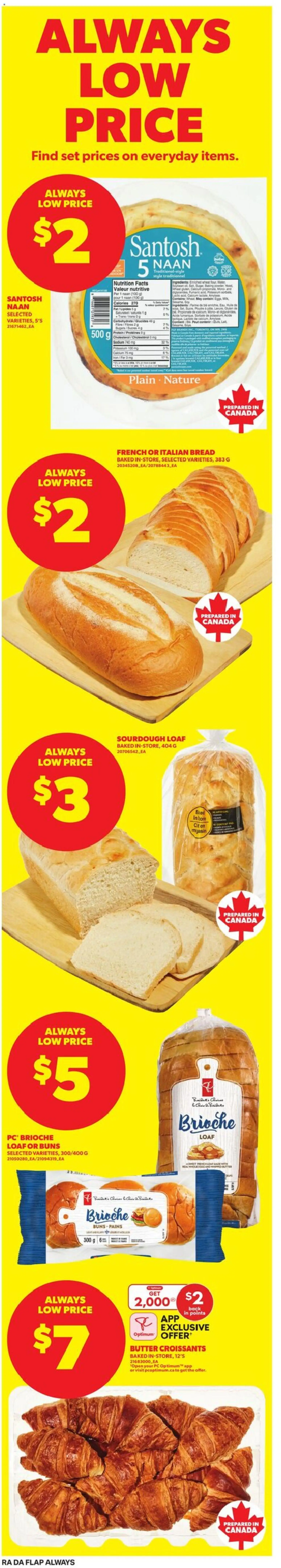 Atlantic Superstore flyer valid from 26.02.2026 | Page: 7 | Products: PC, Butter, Bread