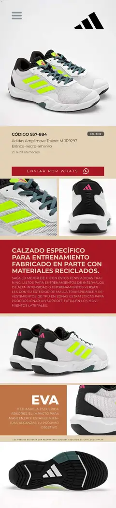 Vista previa de SC Pakar catálogo Regalos Premium, nuevo folleto de la tienda, válido en México a partir del 14.11.2025 | Página: 66 | Productos: Tenis, Malla