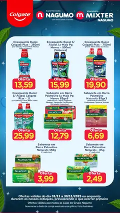 Nagumo - Ofertas Colgate - Pré-Visualização do folheto da loja Nagumo, válido de 01.11.2025