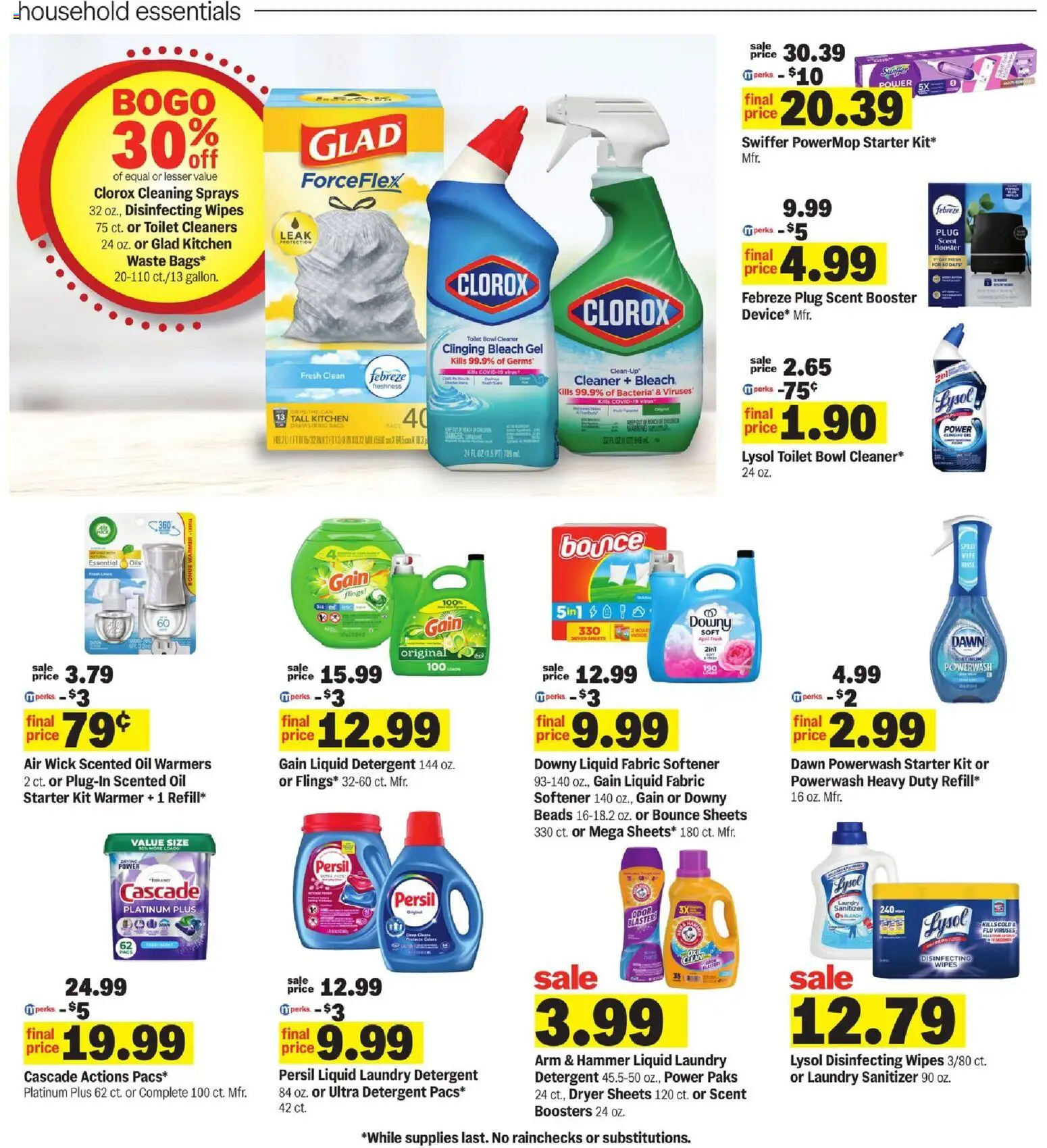 Meijer Weekly Ad - valid from 14.01.2026 | Page: 26 | Products: Hammer, Detergent, Starter, Dryer