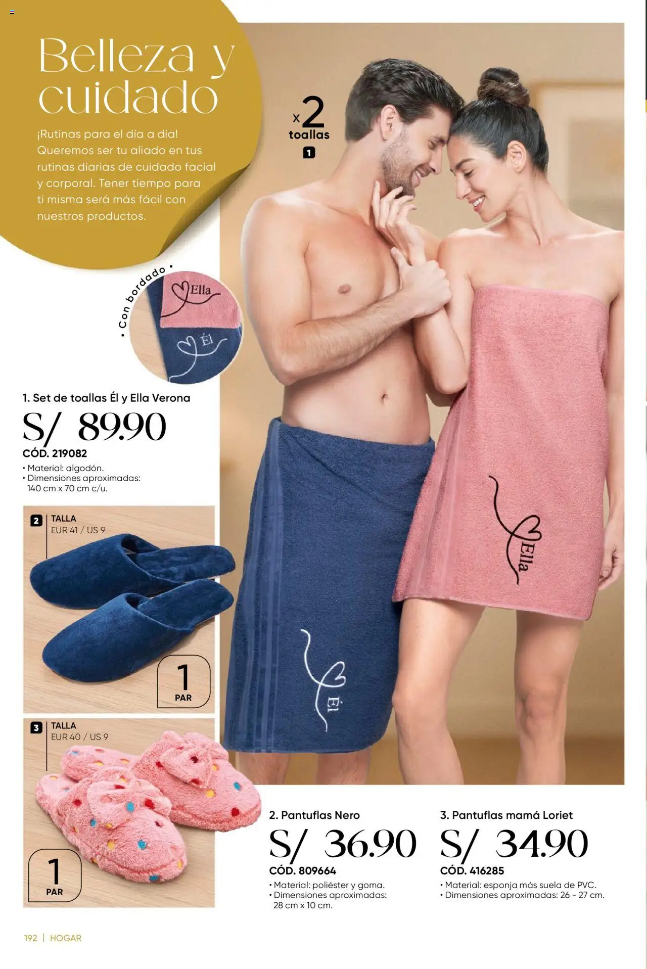 Catálogo Azzorti válido desde 15.09.2025 | Página: 196 | Productos: Esponja, Pantuflas