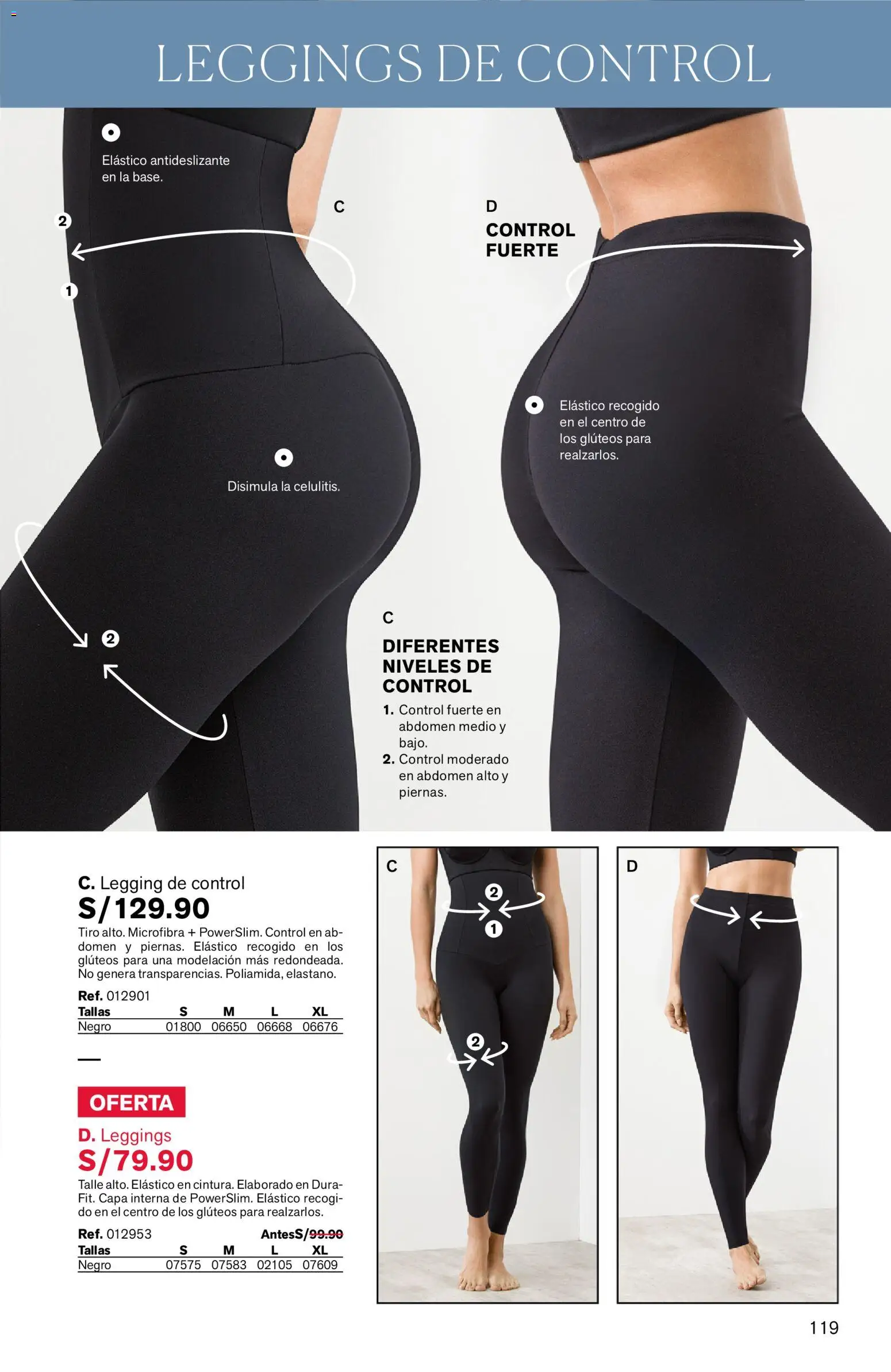 Catálogo Leonisa válido desde 27.04.2026 | Página: 119 | Productos: Leggings