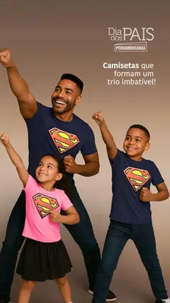 Pernambucanas - Ofertas Dia dos Pais - Pré-Visualização do folheto da loja Pernambucanas, válido de 01.08.2025