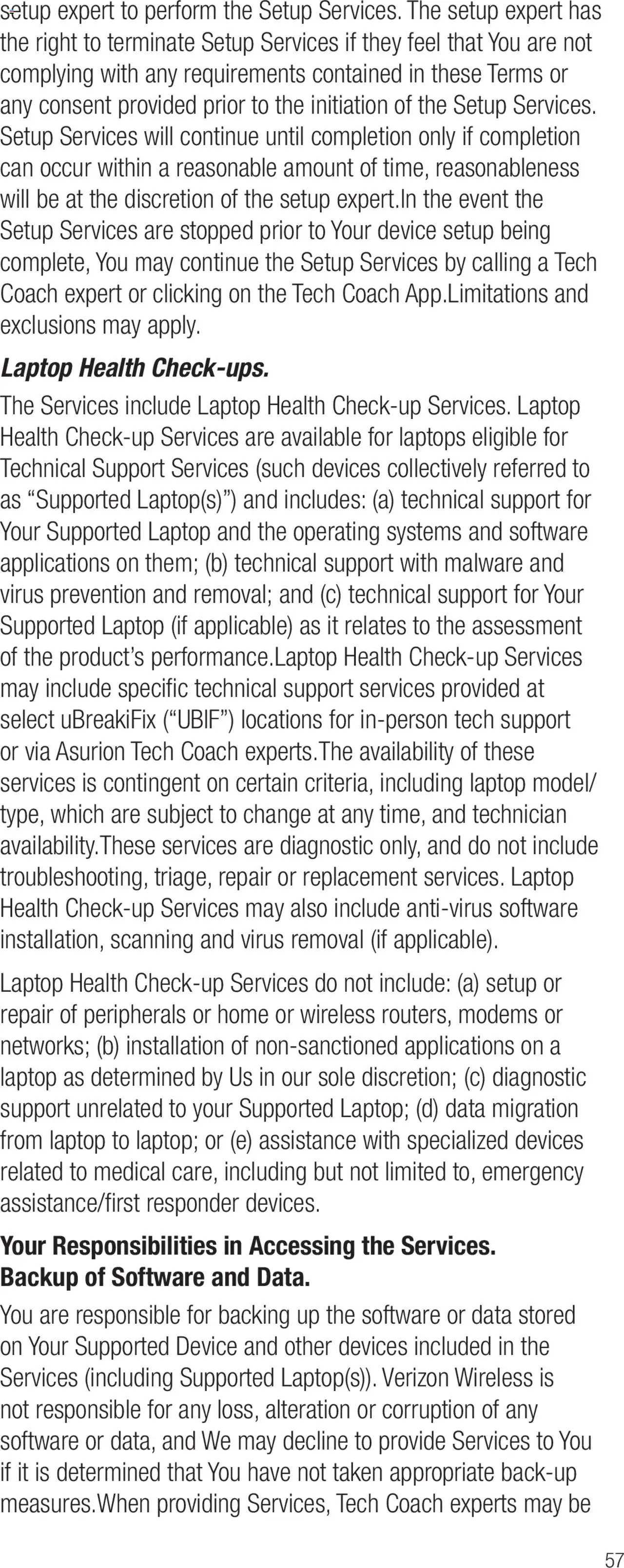 Verizon Total Mobile Protection: For New York customers only - valid from 13.03.2025 | Page: 57 | Products: Laptop