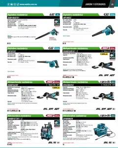Vista previa de Makita - Catálogo, nuevo folleto de la tienda, válido en México a partir del 04.09.2025 | Página: 83