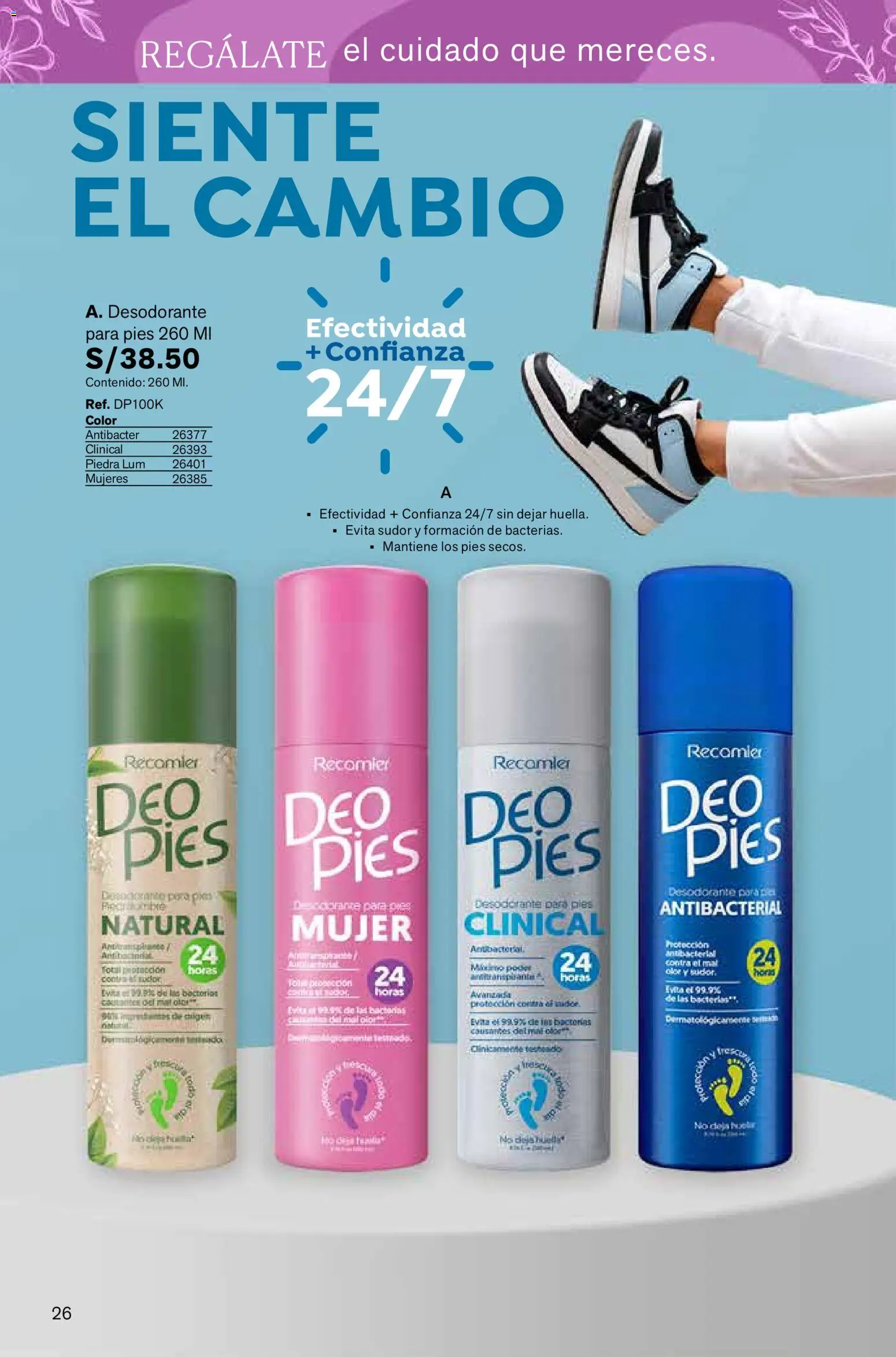 Catálogo Leonisa válido desde 06.03.2026 | Página: 26 | Productos: Desodorante