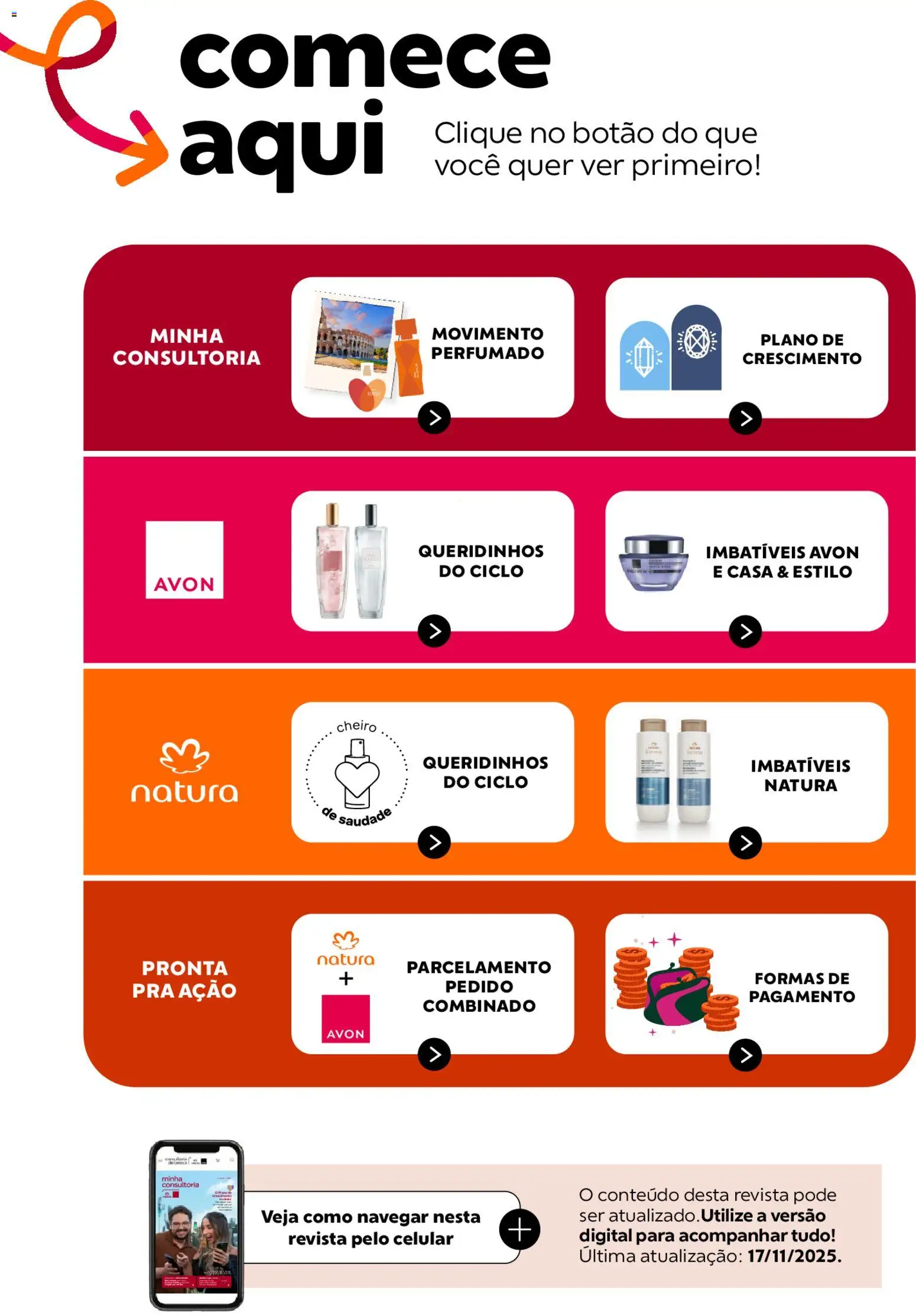 Avon Folheto - válido de 19.12.2025 | Página: 2 | Produtos: Celular, Revista
