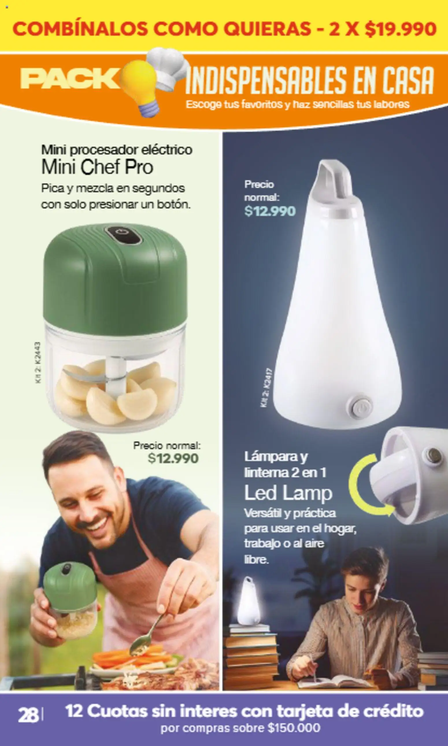 A3D ofertas  │ válido desde el 07.01.2026 | Página: 28 | Productos: Lámpara, Sobre, Linterna