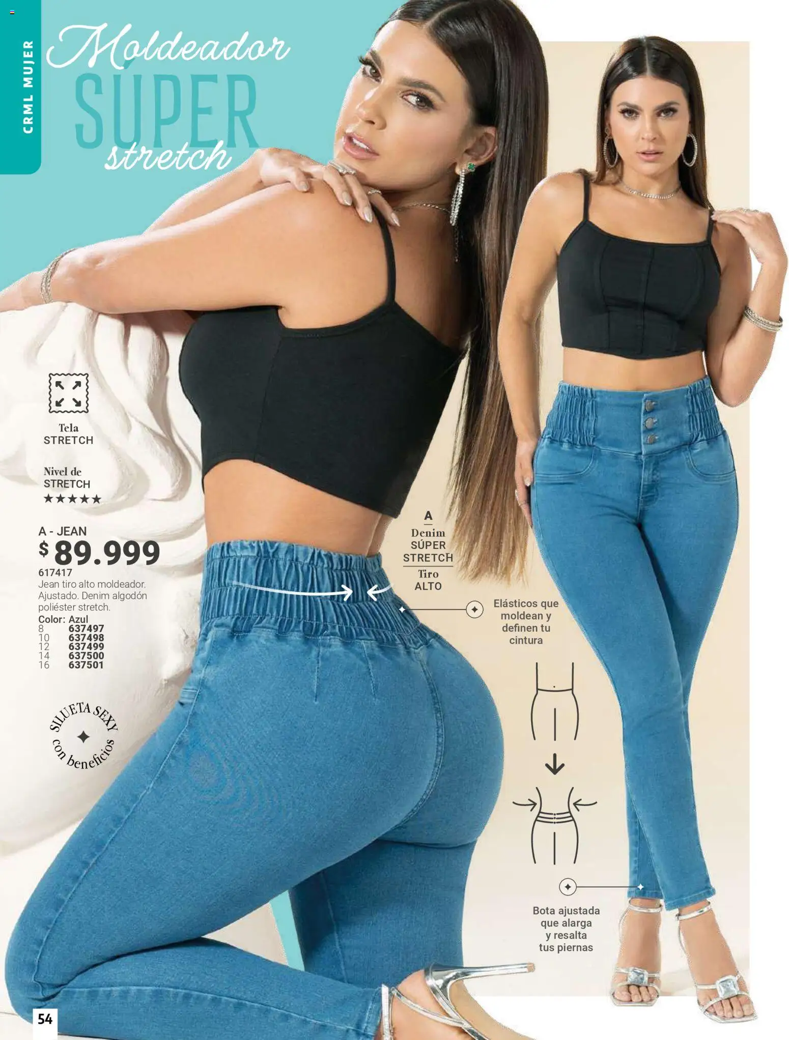 Carmel revista - valida desde el 01.04.2026 | Página: 54 | Productos: Jean