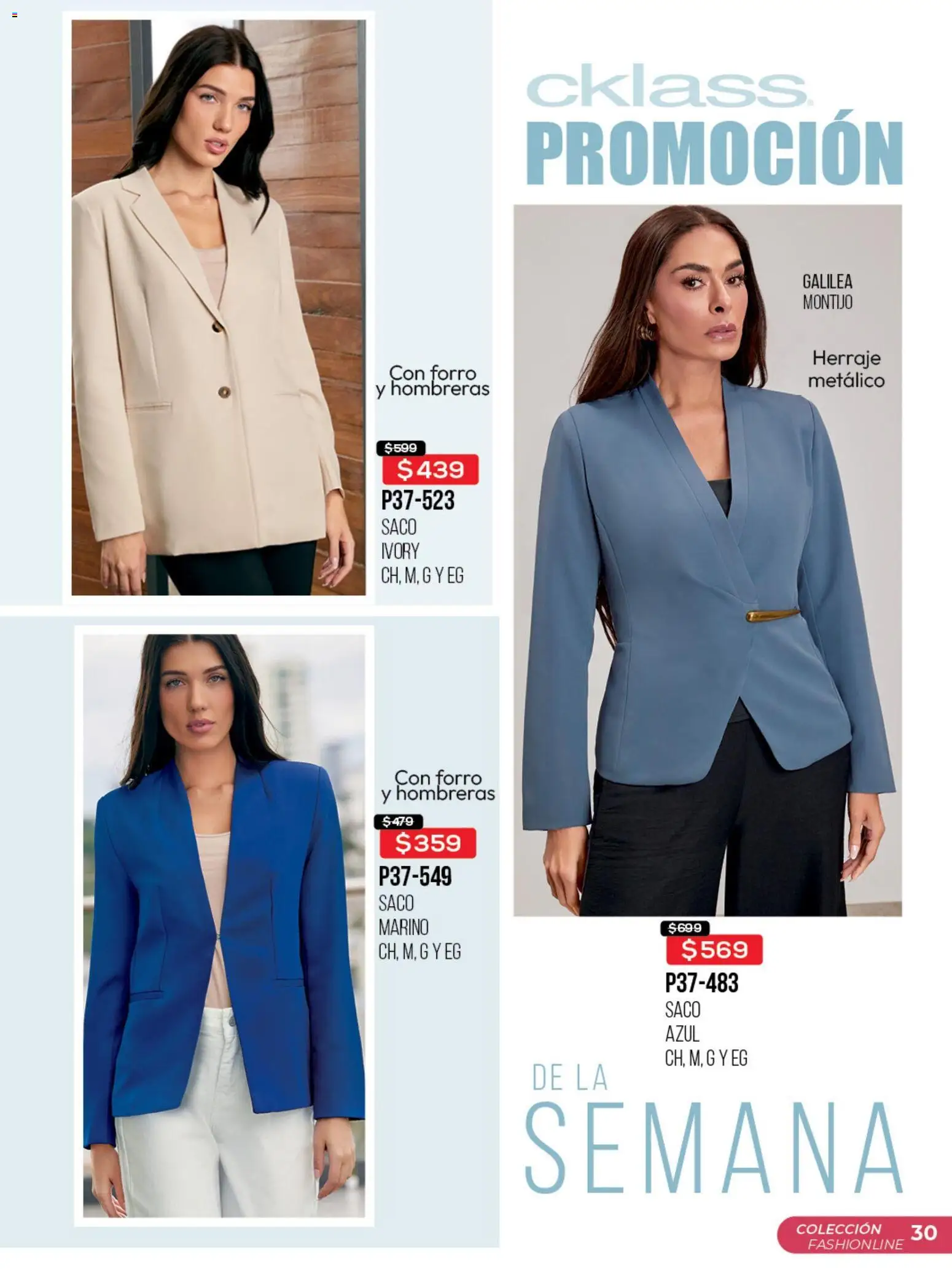 Nuevas ofertas de Cklass válidas en toda la República Mexicana desde el 03.03.2026. ¡Encuentra las mejores ofertas en Cklass catálogo Promo semanal! | Página: 31