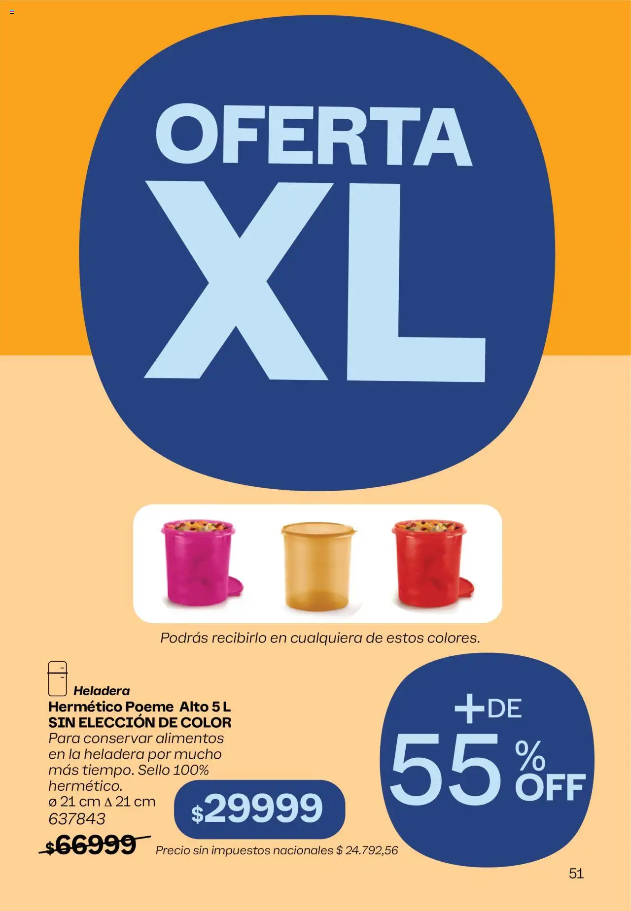 Tupperware - Campaña 16/2025 │ válido desde el 21.09.2025 | Página: 52 | Productos: Heladera