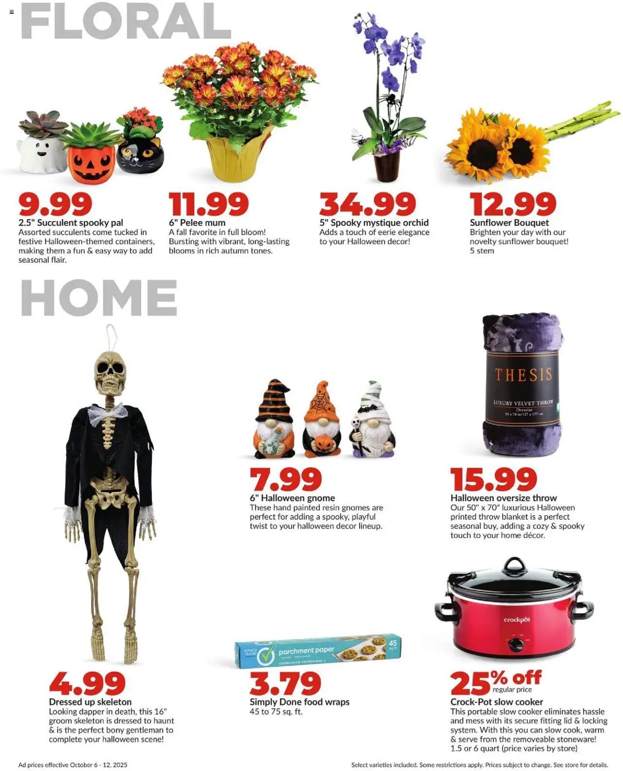 HyVee Weekly Ad - valid from 06.10.2025 | Page: 30 | Products: Cooker, Blanket