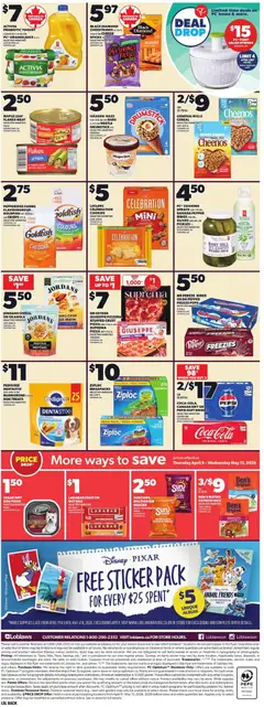 Preview of Loblaws weekly flyer / circulaire from shop Loblaws valid from 23.04.2026 | Page: 5 | Products: Rice, Yogurt, Ham, Pizza
