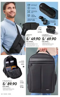 Vista previa de folleto Azzorti - Campaña 5 de la Azzorti válido desde 16.02.2026 | Página: 245 | Productos: Mochila, Audífonos, Cable, USB