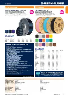 Preview of Jaycar Engineering & Scientific Catalogue 2025/2026  - valid from 09.07.2025 | Page: 31